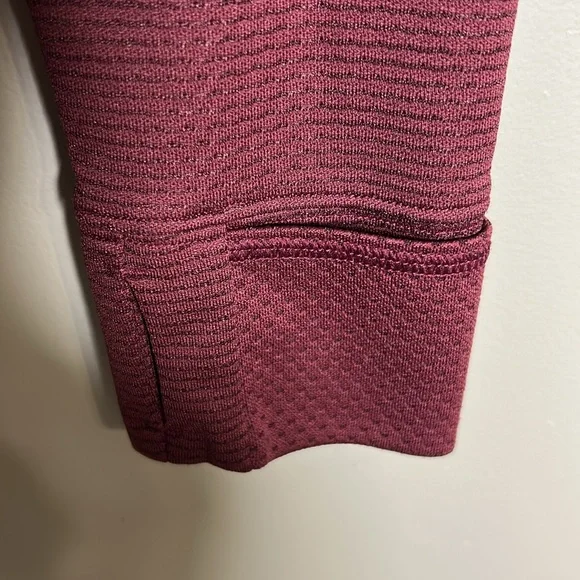 Nike Womens Aeroreact Golf/Casual Turtleneck Long Sleeve Pullover Maroon Sz Sm - Picture 6 of 12